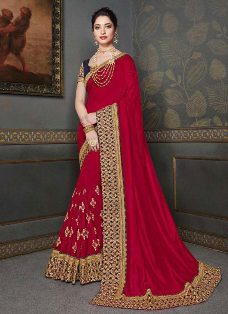 JOH RIVAAJ JHALAK VOL 53 Fancy Latest Designer Wedding Wear Vichitra silk Embroidery Work Heavy Stylish Saree Collection